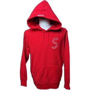 SUPREME 20FW RED HOODIE SIZE MEDIUM